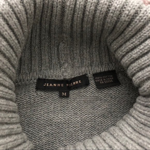 Grey Turtle Neck Sweater - Picture 7 of 7